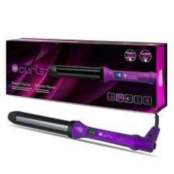 Tiri Pro Curl Wand Ceramic Tourmaline 1 Inch Barrel Professional Styling Tool - Picture 2 of 6